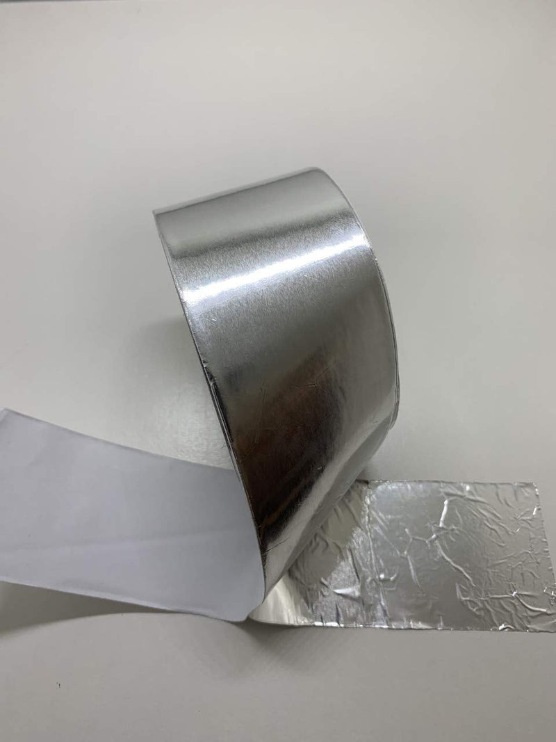 Alltapesdepot AF-12R Aluminum Tape/Aluminum Foil Tape - 2 inch x 150 feet (2.8 mil) Pack of 1 - Good for HVAC, Ducts, Insulation and More