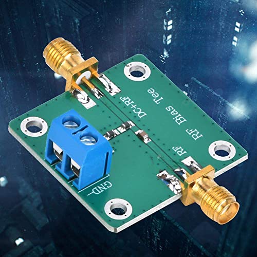 10-6000MHz Bias T Module DC Bias Power Supply DC Blocks Connection Modes for Active Antenna Broadband Amplifiers