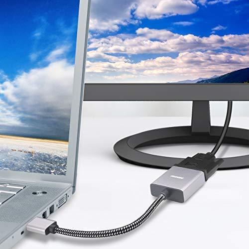 DisplayPort to VGA, Benfei DisplayPort to VGA Adapter Male to Female Gold-Plated Cord