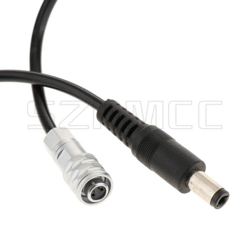 SZRMCC DC 5.5x2.5mm to Weipu SF610 2 Pin Female Plug Power Cable for BMPCC 4K Blackmagic Pocket Cinema 4K Camera (Coiled Cable, Straight DC2.5mm) Coiled Cable