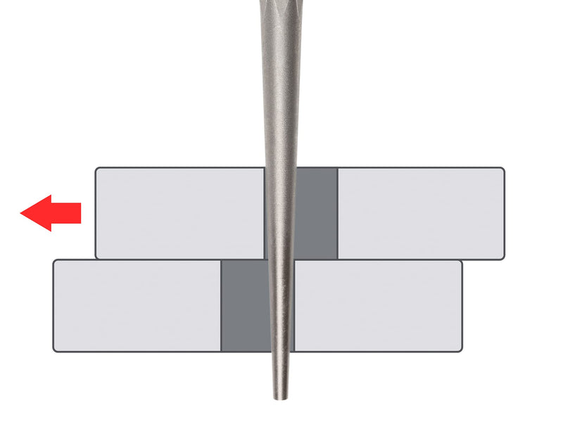 TEKTON 3/16 Inch Alignment Punch | 66175 3/16 in.