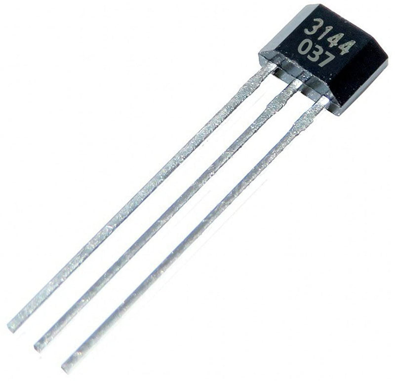 JZK 20pcs Switch Type A3144 Hall Effect A3144E A3144EUA 3144E A3144 3 Pin Hall Effect Sensor Switch 3144 TO92 3 Pin SIP Set