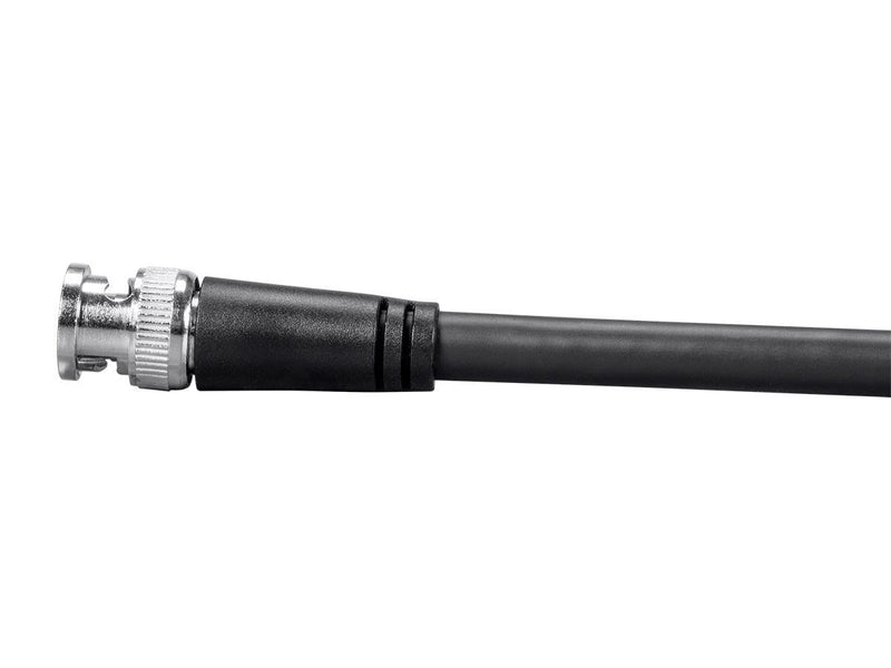 Monoprice HD-SDI RG6 BNC Cable - 10 Feet - Black | for Use in HD-Serial Digital Video Transfer, Mobile Apps, HDTV Upgrades, Broadband Facilities - Viper Series