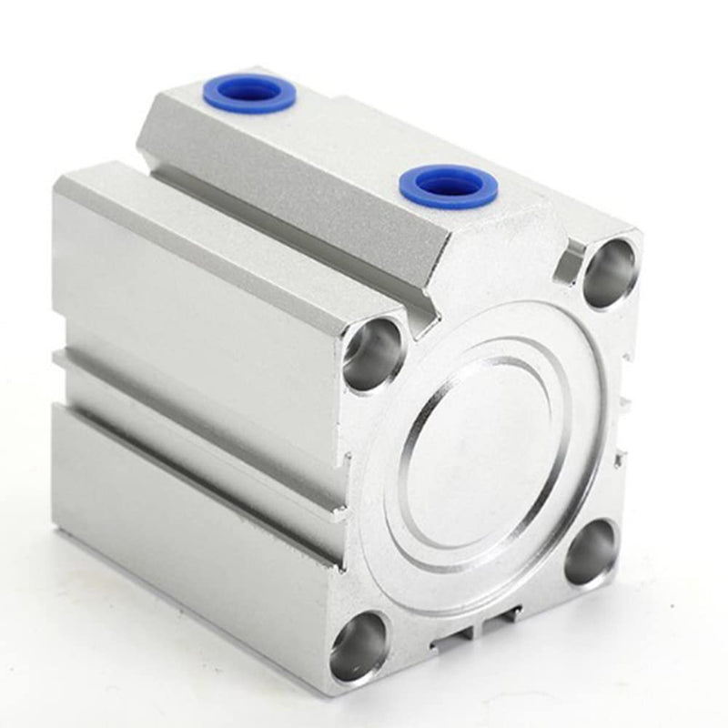 Othmro SDA32 x 5 Sealing Thin Air Cylinder Pneumatic Air Cylinders, 32mm/1.26inch Bore 5mm/0.2inch Stroke Aluminium Alloy Pneumatic Components for Pneumatic and Hydraulic Systems 1pcs