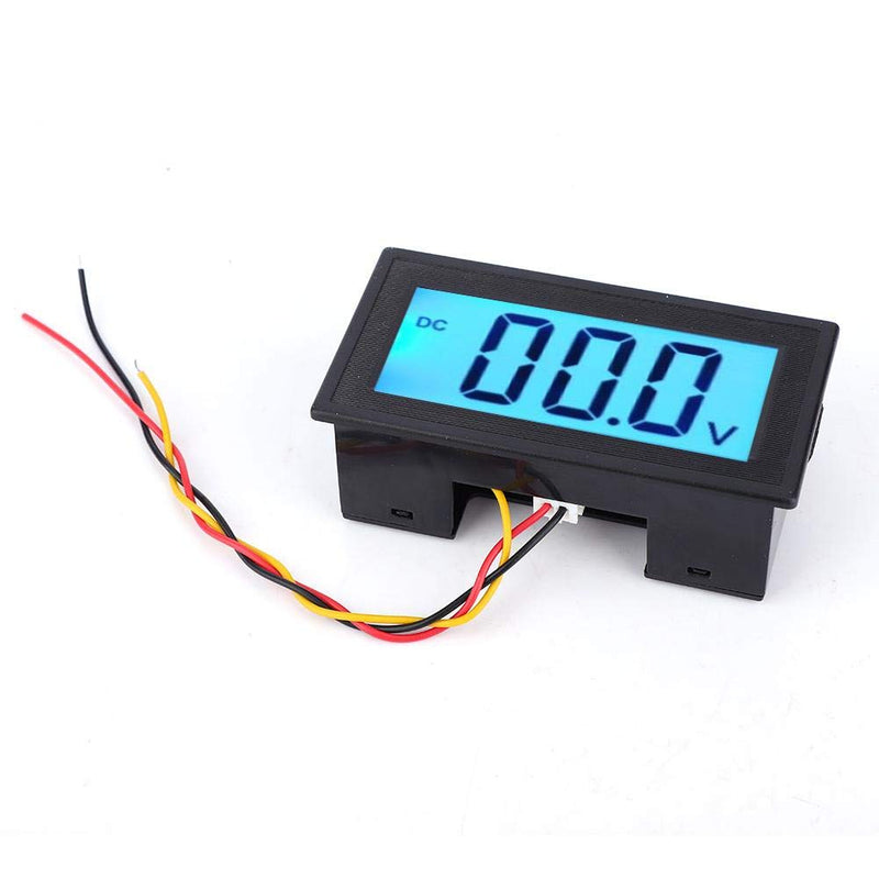 YB5135DB LED Digital Display Voltage Meter LCD Digital Display Three Wire Voltage Meter Monitor Voltmeter oltage Tester Panel(DC0-100V) DC0-100V
