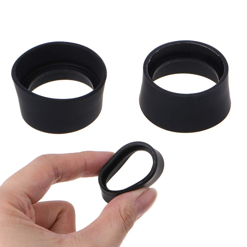 JunYe Pack of 2 Soft Rubber Eyepiece Eye Protection 29-30 mm Eye Protection Cups Eyepiece Covers for Binoculars Microscope