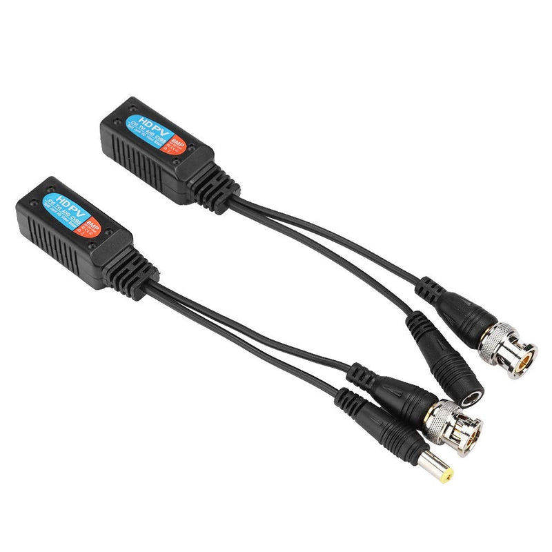 8MP HD CCTV Video Balun, Transceiver Transmitter CVI/AHD/TVI/CVBS Video Power Balun Transceive Twisted Pair Transmitter 12-18V