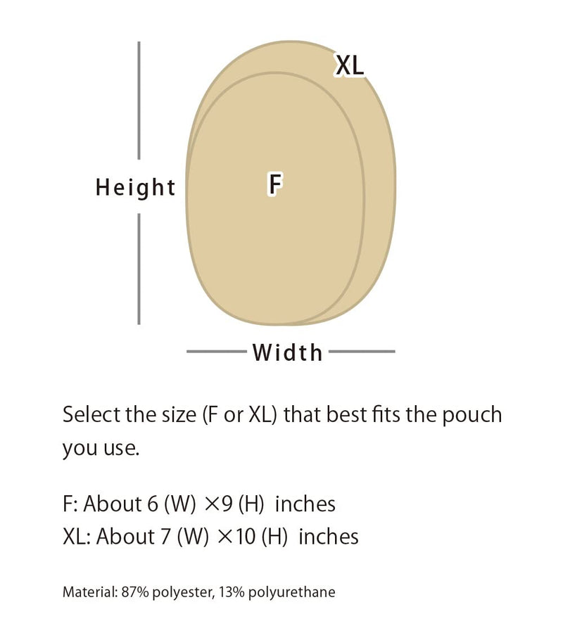 Kaiteky Stretchy Deodorizing Ostomy Pouch Cover D with Cord Stopper (F, Camouflage) F