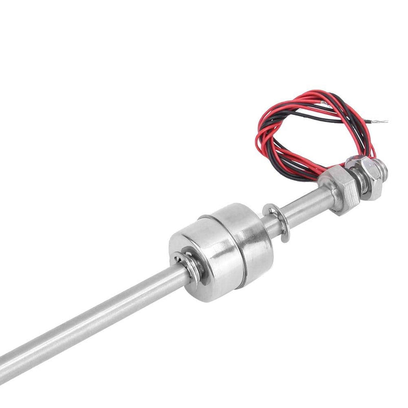 Float Switch Water Level Sensor, Stainless Steel Double Ball Fish Tank Liquid Float Switch Water Level Controller for Water Tank, Pool, Sink, Fish Tank, etc(4 Size)(250mm)