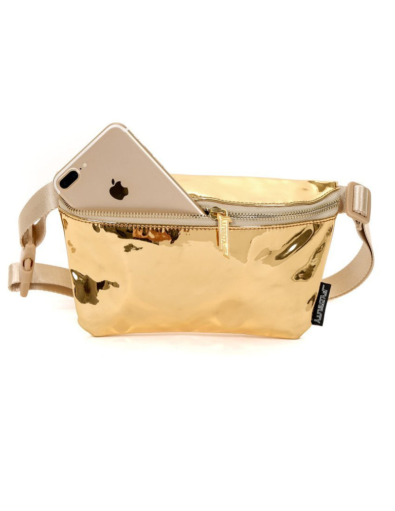 FYDELITY-Fanny Pack|Women|Cute Crossbody Belt Bag Waist Packs|FASHION MIRRO Gold