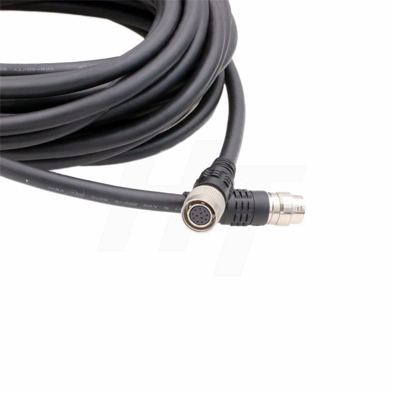 HangTon Extension Cable 12 Pin Hirose Male to Female for Sony Camera (1m) 1m
