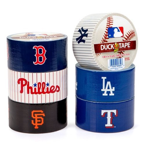 Duck FBA Milwaukee Brewers, Single Roll Brand 240750 MLB Team Logo Duct Tape, 1.88-Inch by 10-Yard, 1-Pack