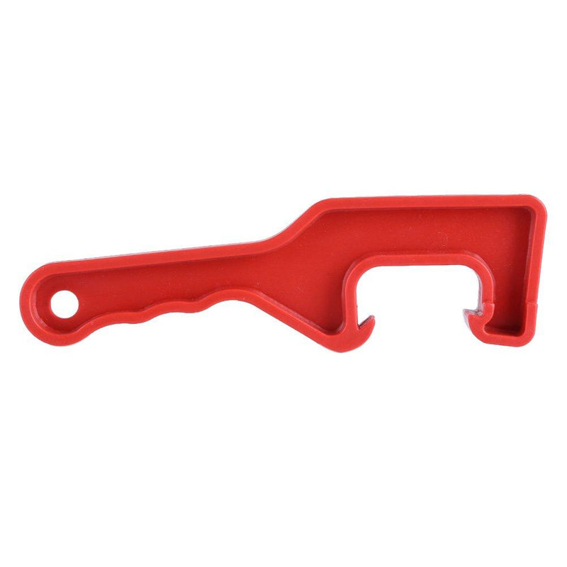 GLOGLOW Plastic Bucket Pail Paint Can Lid Opener Opening Tool for Home Office Garage(Red) Red