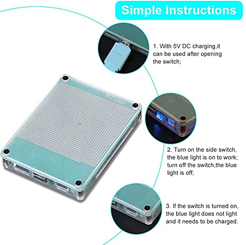 UltraLow Frequency Pulse Generator, 7.83Hz Schumann Wave Pulse Generator, Schumann Resonance Pulse Generator, with Switch and MultiLevel Protection