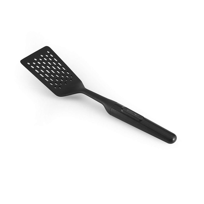 Farberware Professional Heat Resistant Nylon Slotted Turner - Safe for Non-Stick Cookware, Black
