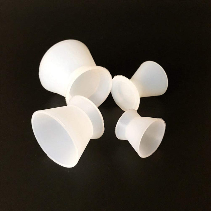 Healifty Dental Silicone Mixing Cup Lab Rubber Mixing Cup Self Coagulation Practical Dental Oral Cup