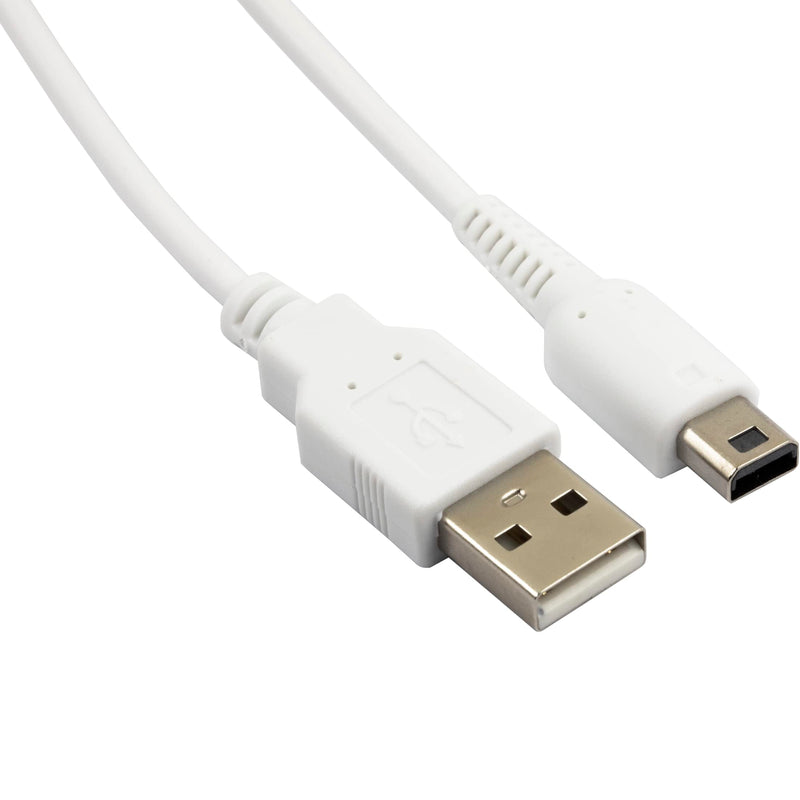 2pcs USB Cable for Wii U Gamepad Remote Controller 3Meter / 10FT White