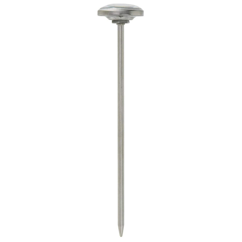 Escali AH2 NSF Certified Commercial Instant Read Small Dial Thermometer, Protective Sheath, Silver