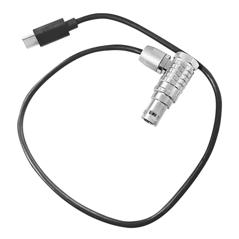 LANZYKU Transmission Control Cable for RS2 RS3 RS3 PRO, Feed Power and Data-Right angle13inches