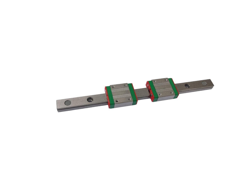 Mssoomm 2Pcs MGN15-C Type Linear Slider Carriage Block for Miniature Linear Sliding Guideway Rail MGN15 MR15 2 Blocks 1- MGN15 2-C Type Block