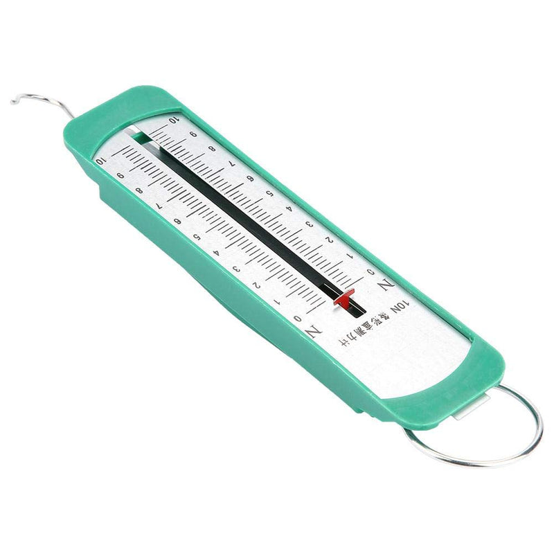 Oumefar 10N Newton Meter Plastic Spring Dynamometer Rod Physics Mechanical Experiment Instrument Spring Balance High Resolution for Physics Mechanical Experiments