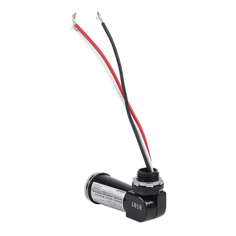 Photoelectric Switch Sensor 120V Photocell Dusk to Dawn Button Photo Control Eye Switch Flush Mount