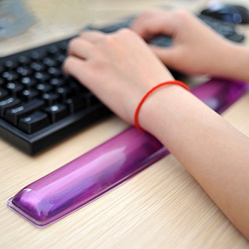 Silicone Gel Keyboard Wrist Rest Set Plus - ABRONDA Keyboard & Mouse Wrist Support Pad Office, Computer, Laptop, Mac - Durable, Comfortable and Pain Relief- Green Set Green Wrist Rest Set-plus-(new Upgrade Packaging)