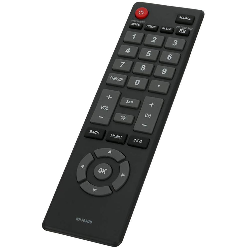 New NH303UD Remote Control fit for Emerson TV LE290EM4F LE391EM4 LF280EM5 LF280EM5F LF320EM4F LF320EM5F LF391EM4 LF391EM4A LF391EM4F LF401EM5 LF401EM5F LF501EM5 LF501EM5F LF551EM5 LF551EM5F