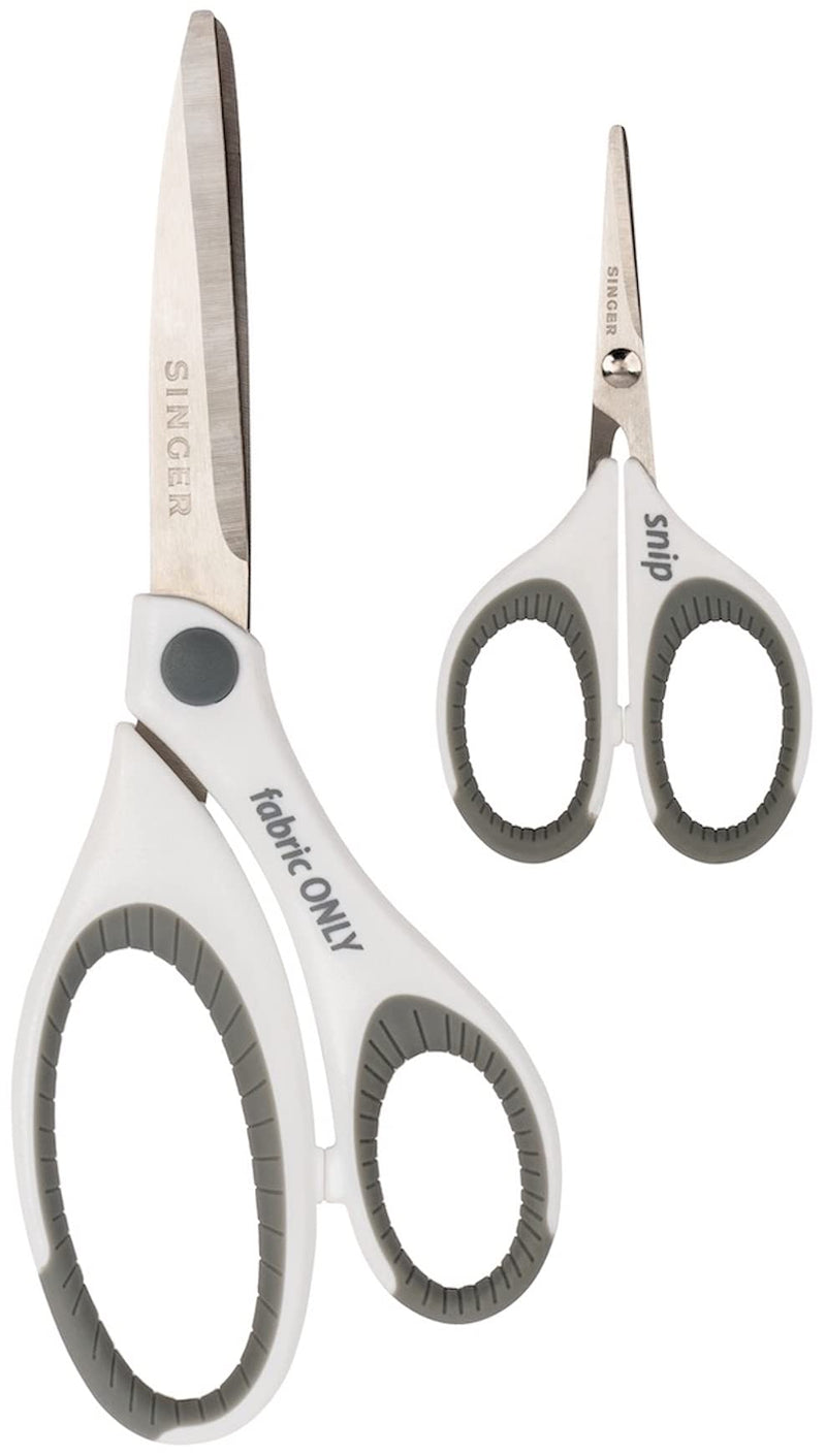 SINGER 07175 Sewing and Detail Scissors Set with Comfort Grip