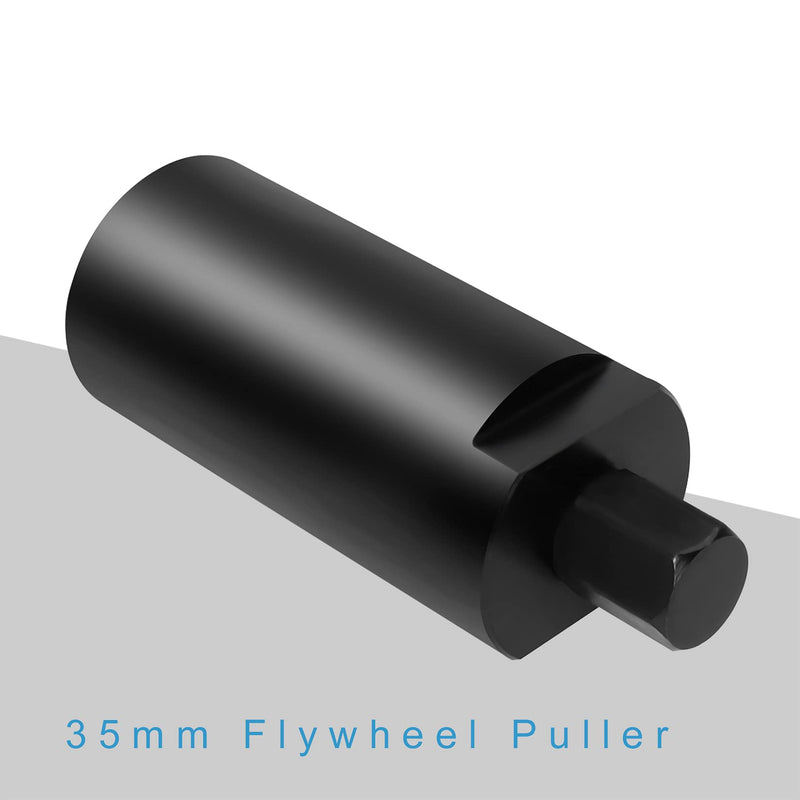 35mm Flywheel Puller M35 X 1.5 R.H. Compatible with Yamaha Grizzly 350 400 450 660 700 Rotor,Compatible with Kawasaki EX250E EX250F,Right Hand Thread Flywheel Puller Remover Tool