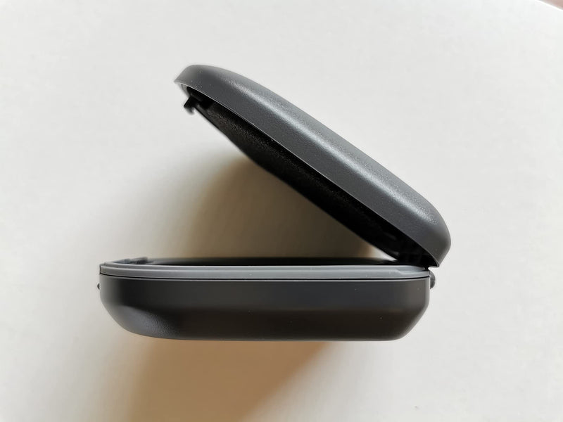 Portable Storage Carrying Case for All Brand Hearing Aid Amplifier / PSAP / BTE / ITE / ITC / CIC / RIC / RITE (Black)