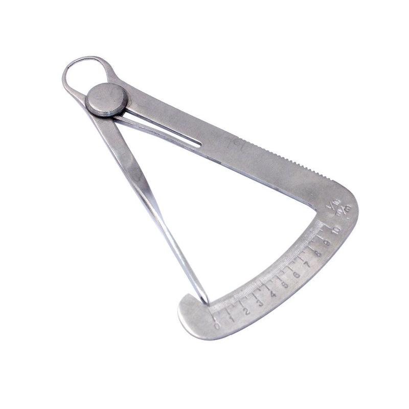 PHYHOO Stainless Steel Inside Calipers Gauge Measuring Caliper 0-10mm - Diamonds Jewelry Measure Tools