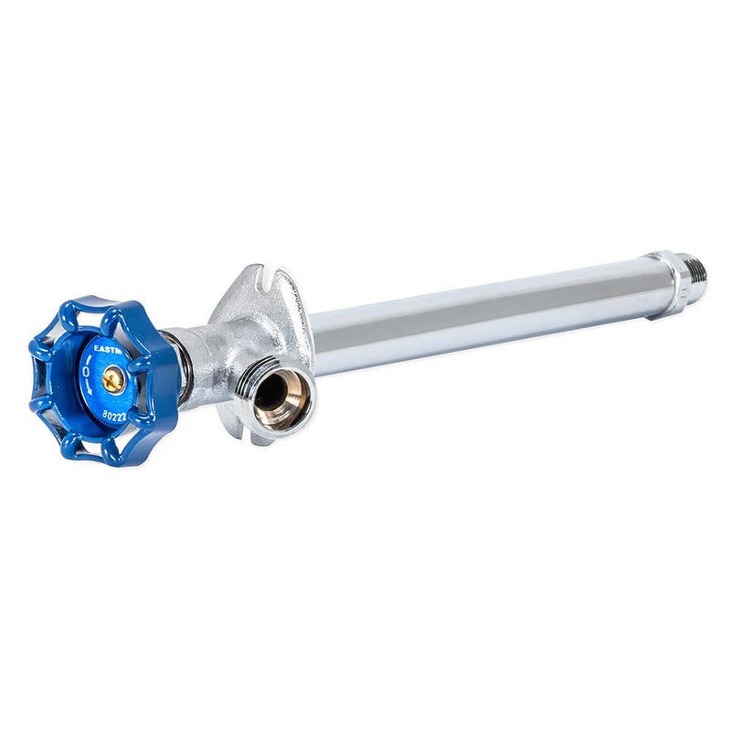 Eastman 80222 Frost Free Sill Cock 1/2 inch MIP x 1/2 inch Sweat, 10 inch, Blue