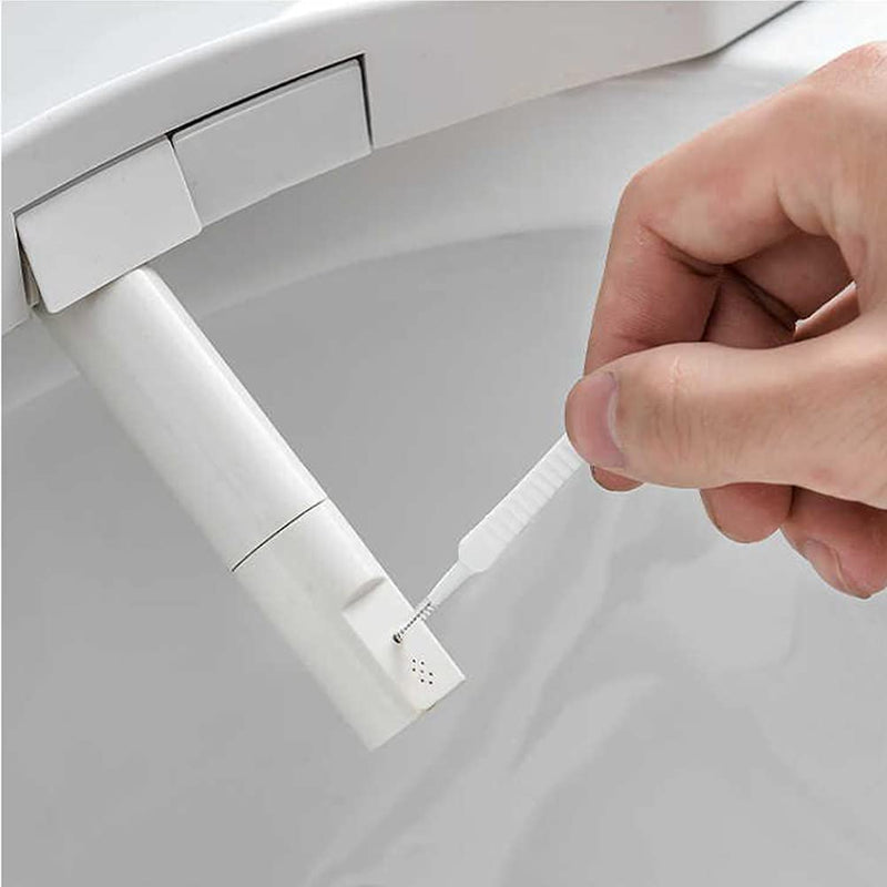 ELANE 30 Pcs Mini Brushes Set for Mobile Phone Holes Shower Cleaning Tooth Scrubber Anti-Clogging Gap Suit for Home Kitchen Bathroom