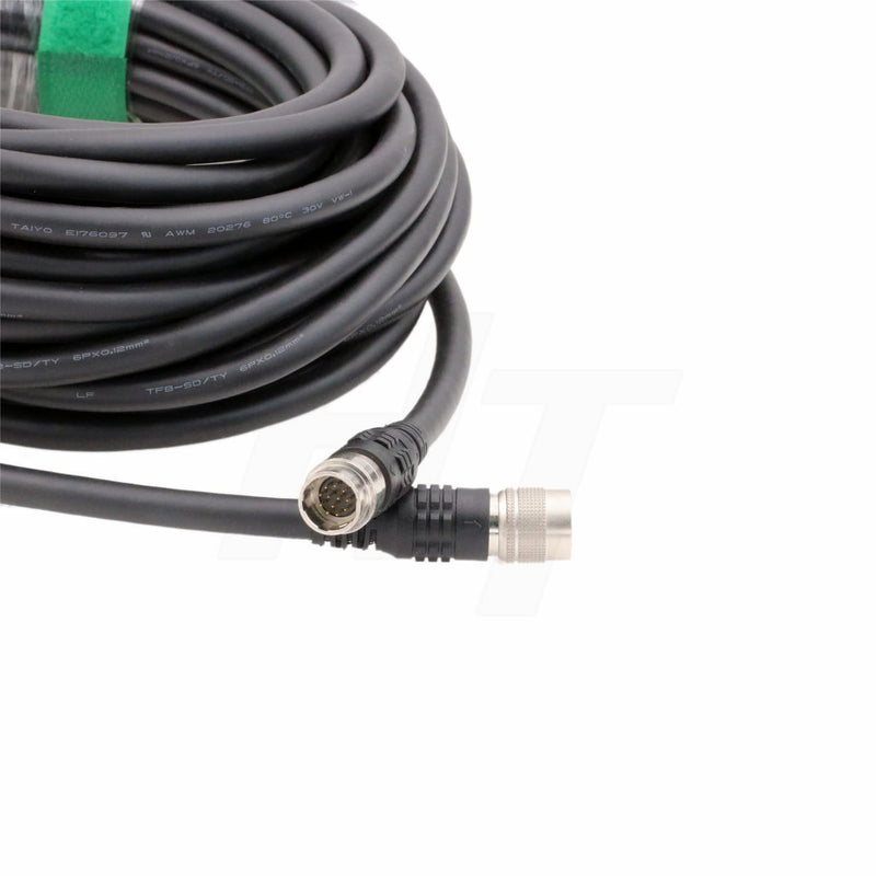 HangTon Extension Cable 12 Pin Hirose Male to Female for Sony Camera (1m) 1m
