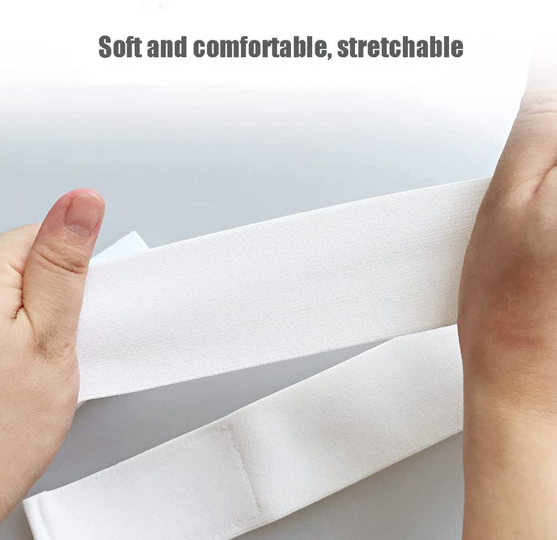 MUYU Drainage Bulb Holder Adjustable Belt, Surgical Drain Holder for Secure Different Types of Postoperative Care Drainage Tube (Large) Large