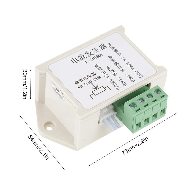4-20mA Signal Generator, 4-20mA Current Generator Adjustable Analog Quantity Current Signal Generator Module for PLC, Frequency Converter, Servo