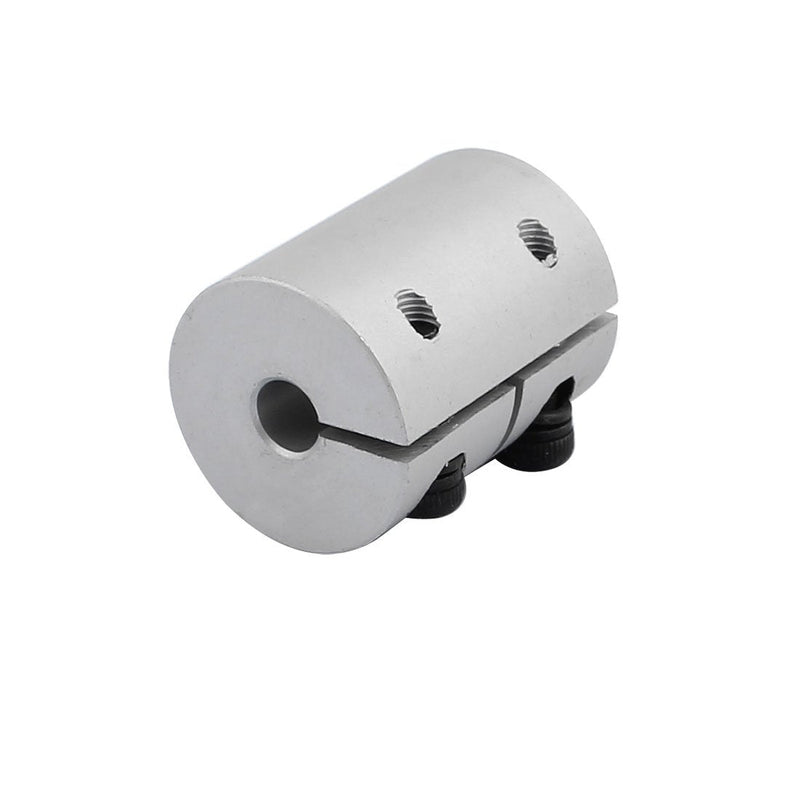 uxcell 5mm to 6.35mm Shaft Coupling 25mm Length 20mm Diameter Coupler Aluminum Alloy Joint Motor for 3D Printer CNC Machine DIY Encoder 5x6.35mm