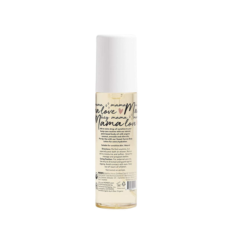 The Honest Company Mama Care Body Oil, 4.2 Fl Oz