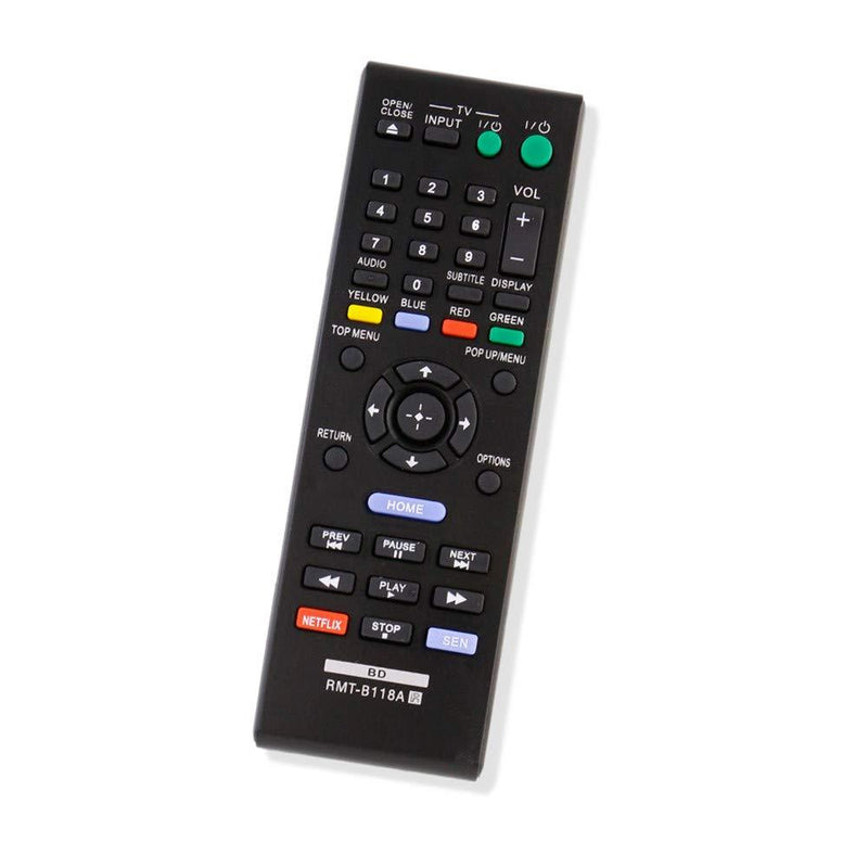 RMT-B118A Replaced Remote Control Applicable for Sony Blu-ray DVD Player BDP-BX18 BDP-S185 BDP-BX3100 BDP-BX39 BDP-S1100 BDPBX18 BDPS185 BDPBX3100 BDPBX39 BDPS1100