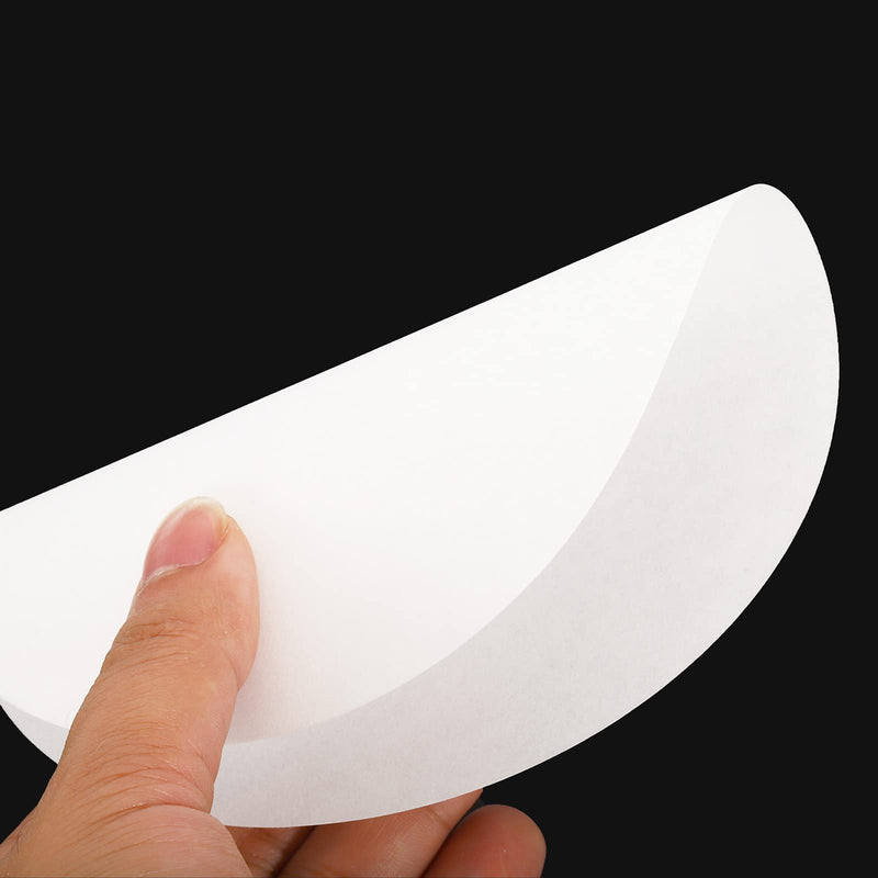 PATIKIL 300pcs 15cm Quality Filter Paper Circles Medium Speed Round Laboratory Filter Paper Chemical Industrial Oil Test Funnel Filter Paper