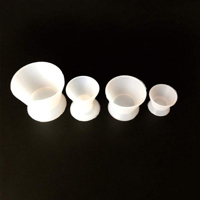 Healifty Dental Silicone Mixing Cup Lab Rubber Mixing Cup Self Coagulation Practical Dental Oral Cup