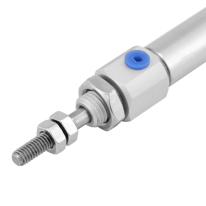 Mini Pneumatic Cylinder, 75mm Stroke Single Rod Double Acting 0.1-0.7Mpa 10mm Bore Mini Pneumatic Air Cylinder