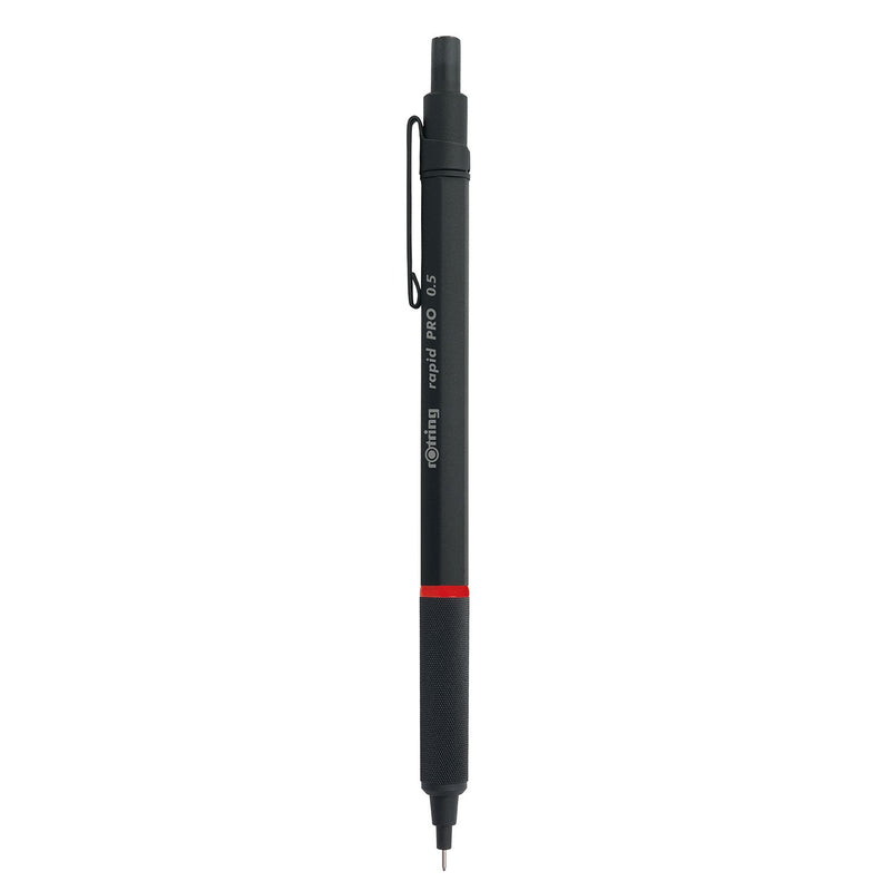 rOtring Rapid PRO Mechanical Pencil, 0.5 mm, Matte Black