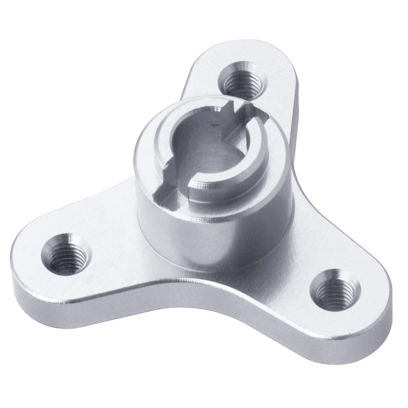 RC Gearbox Slipper Clutch Eliminator for 1/10 Traxxas Rustler VXL Slash 2WD Stampede VXL XL5 Upgrades Replacement (Silver) Silver