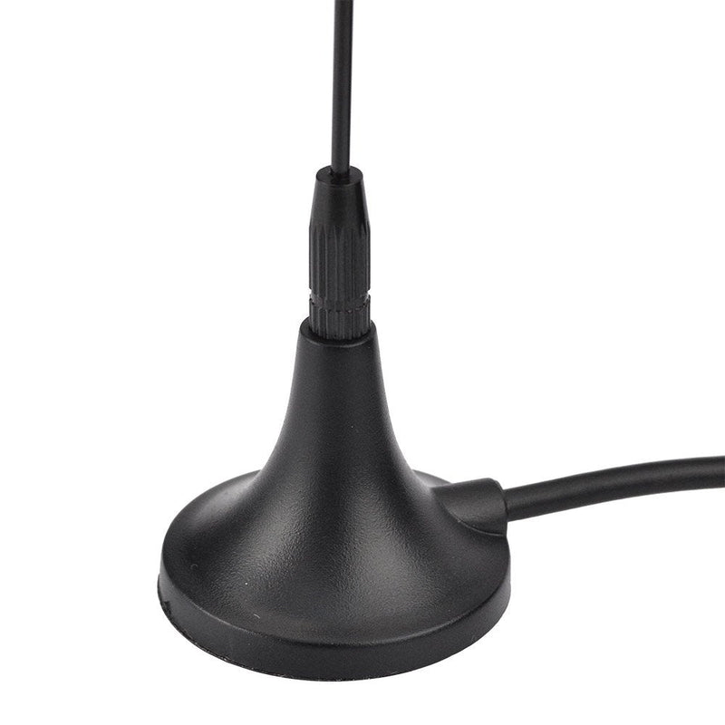 Bingfu Dual Band 978MHz 1090MHz 5dBi Magnetic Base SMA Male MCX Antenna for Aviation Dual Band 978MHz 1090MHz ADS-B Receiver RTL SDR Software Defined Radio USB Stick Dongle Tuner Receiver 1-Pack