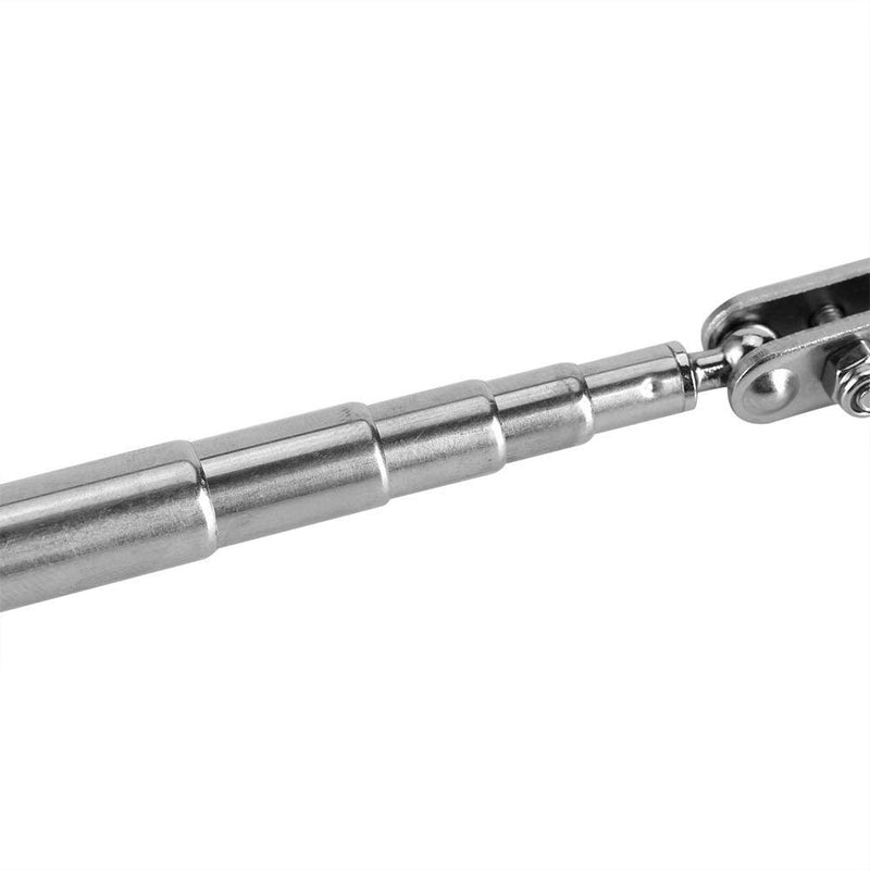 Telescopic Inspection Mirror with LED, Machine Inspection Mirror 360° Rotation, Convenient for car maintenancetmachine Inspection Flexible Diabetic Mirror for feet