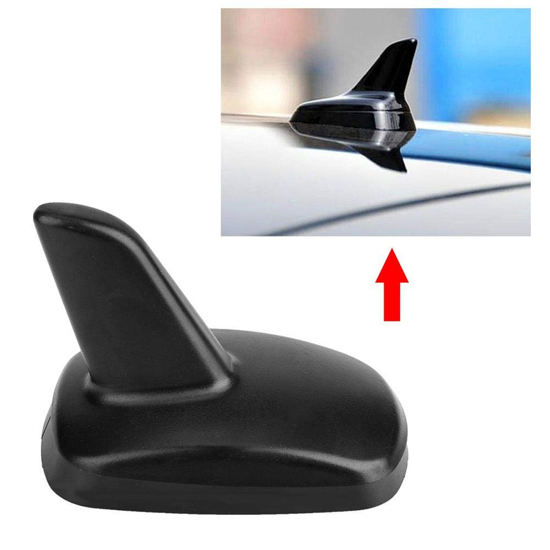 Kuuleyn Shark Fin Antenna, 3897ZIY Car Shark Fin Roof Antenna Decoration for A3 2016 2017 2018 - Black