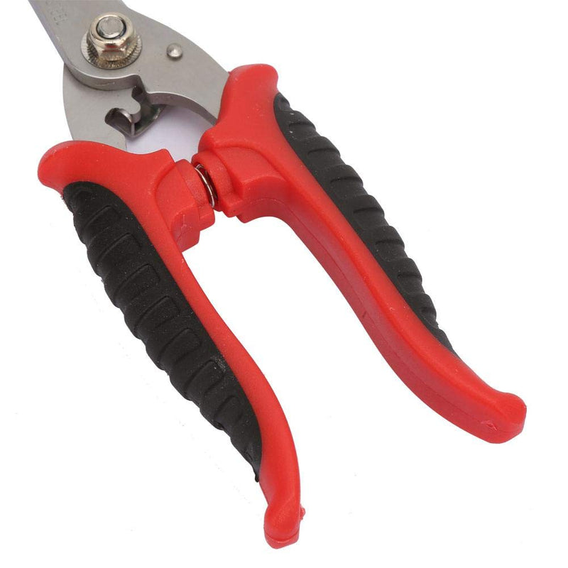 Straight Cut Shears Heavy Duty Metal Sheet Cutter 200mm Gardening Scissors with Non-Slip Handle for Cutting Hard Meterial