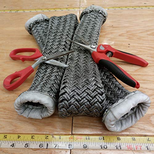 8 inch Carbon Steel Shears - Kevlar, Dyneema, Vectran, Spectra, Technora, Nomex, Innegra, Dacron, Fiberglass, Carbon Fiber, Breathers